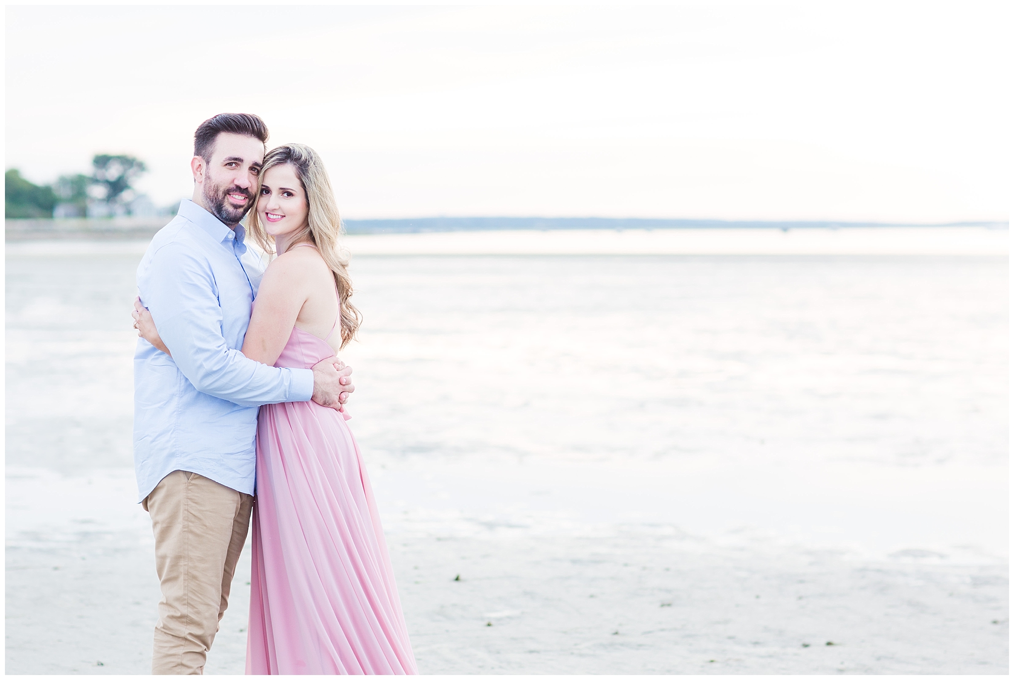 Adam + Marilia | Cape Cod Beach Engagement