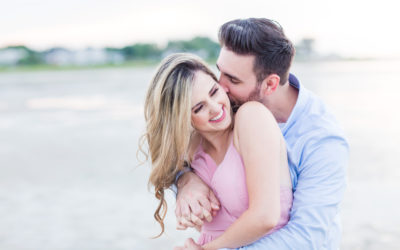 Adam + Marilia | Cape Cod Beach Engagement