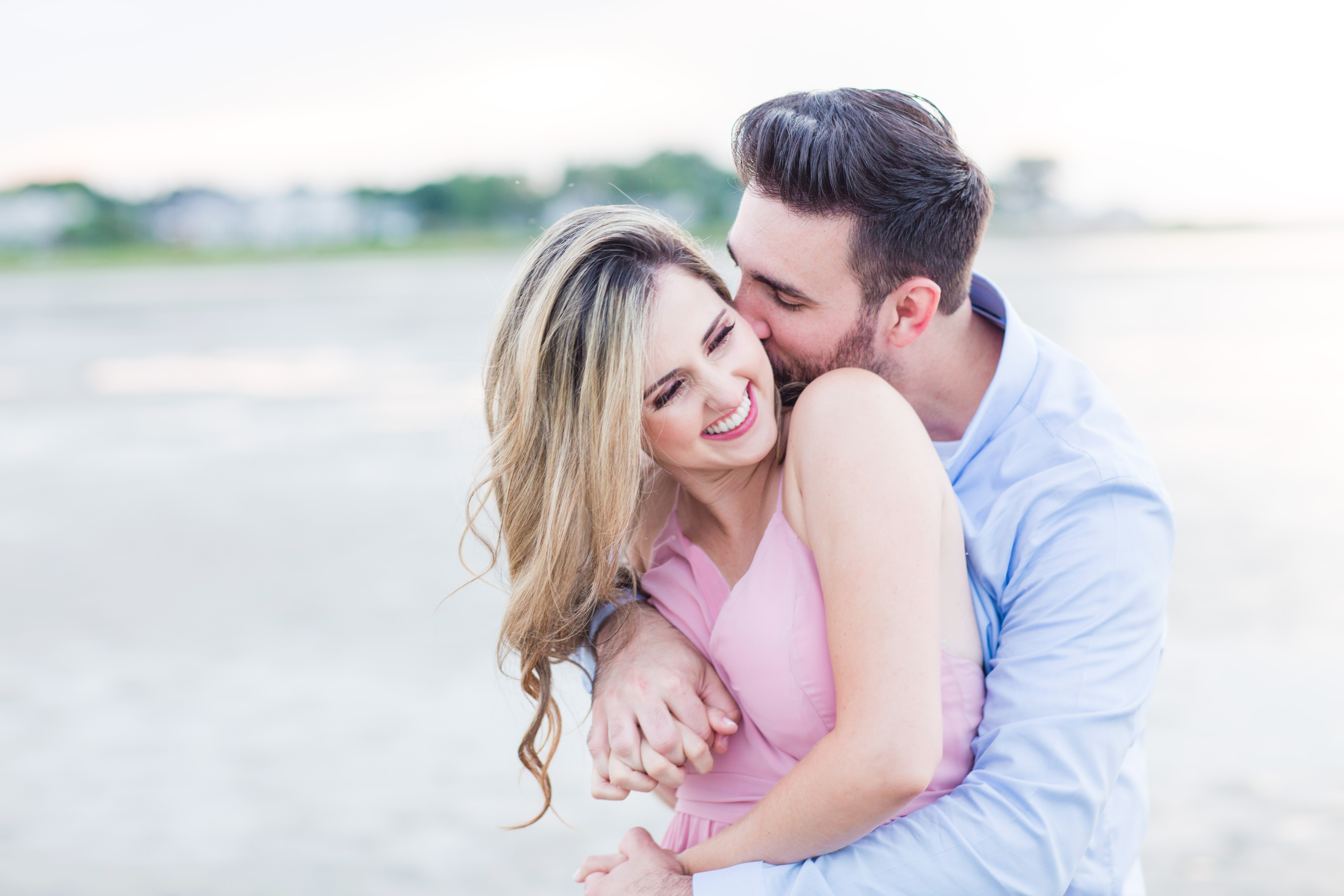 Adam + Marilia | Cape Cod Beach Engagement