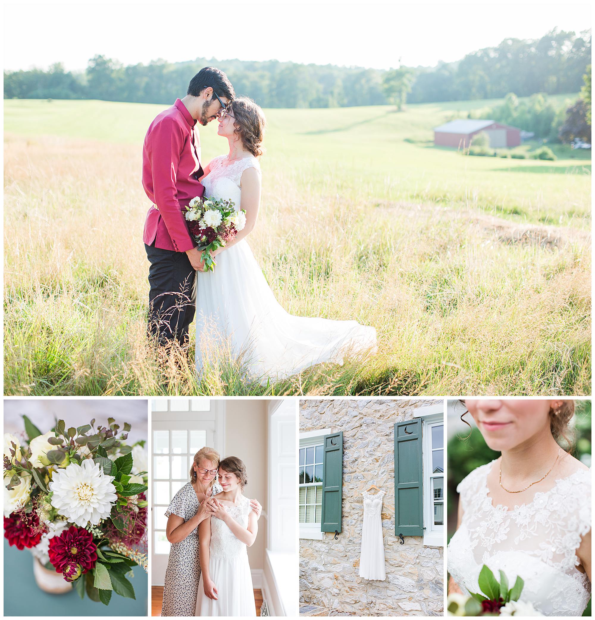 Emilie + Dara | Backyard Wedding