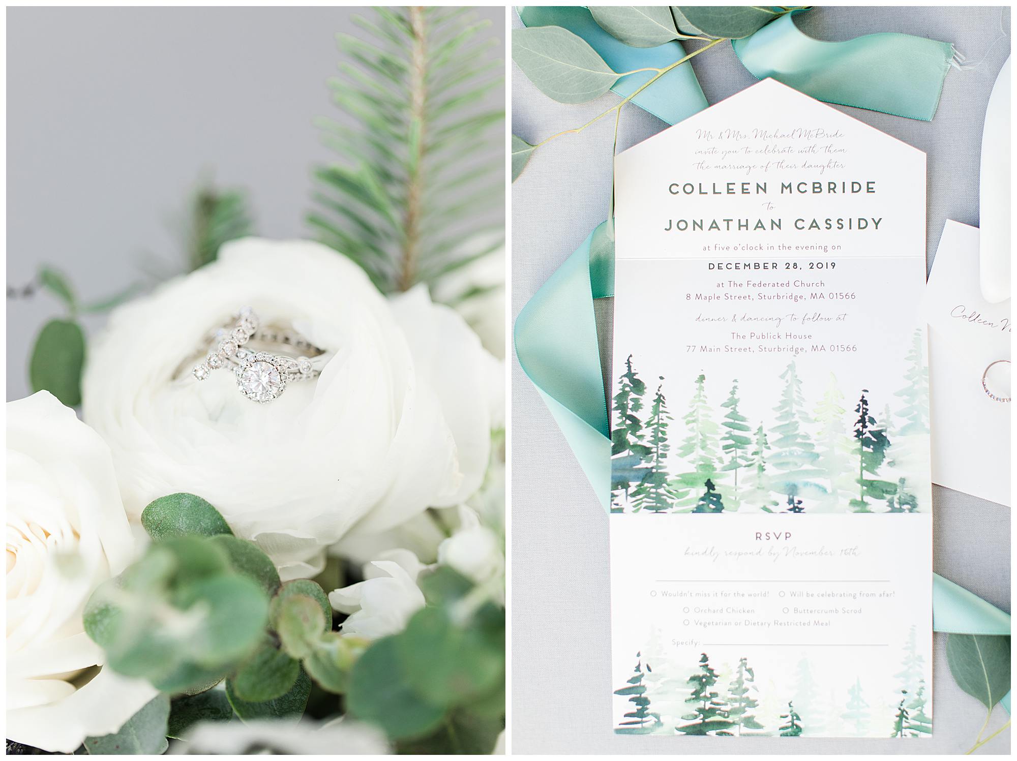 Colleen + Jonathan | Winter Wedding