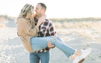 Winter Engagement at the Crane Estate | Mackenzie & Sean