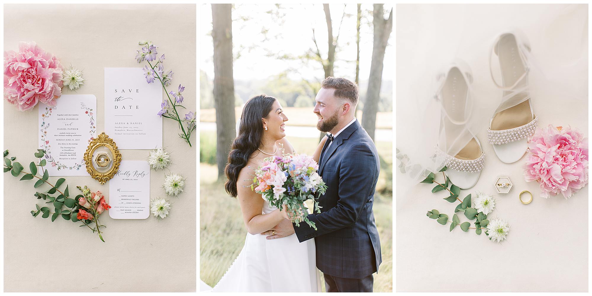 An Intimate Wedding at the Starting Gate filled with Wildflowers & Cotton  Candy Skies - Krista Jean Photography