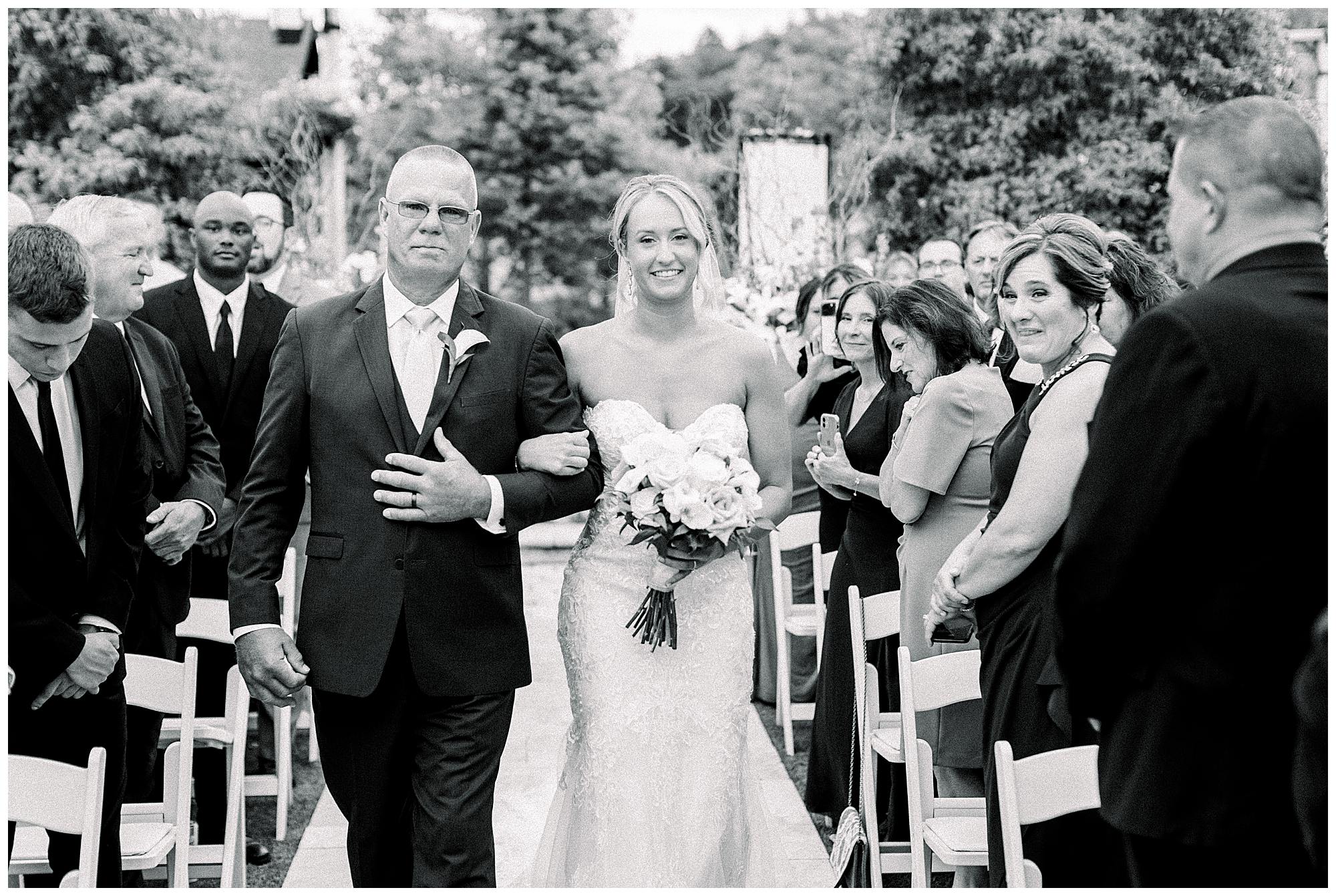 A Massachusetts Wedding at The Starting Gate with Spectacular Views & Blush Blooms