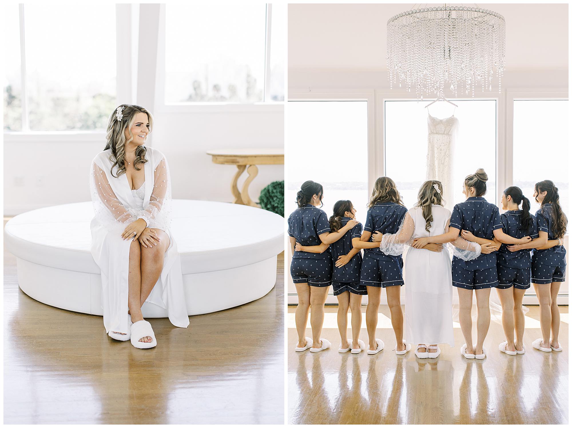 A Belle Mer Wedding Inspired by Newport Summers, Coastal Blues & Italian Heritage