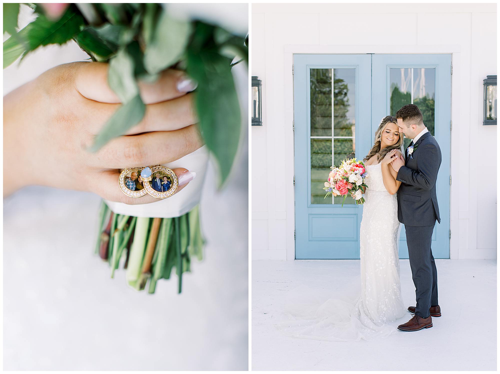 A Belle Mer Wedding Inspired by Newport Summers, Coastal Blues & Italian Heritage