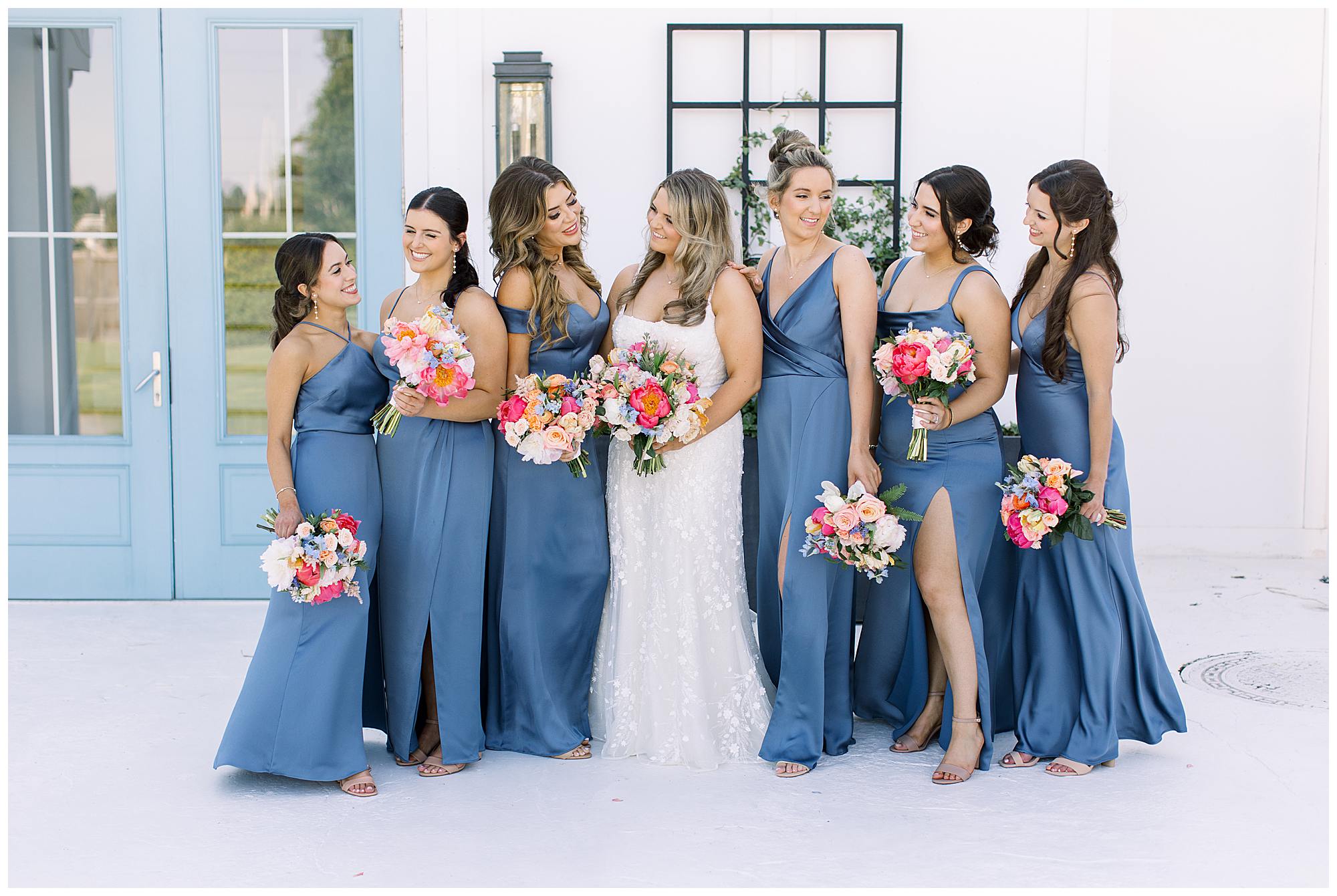 A Belle Mer Wedding Inspired by Newport Summers, Coastal Blues & Italian Heritage