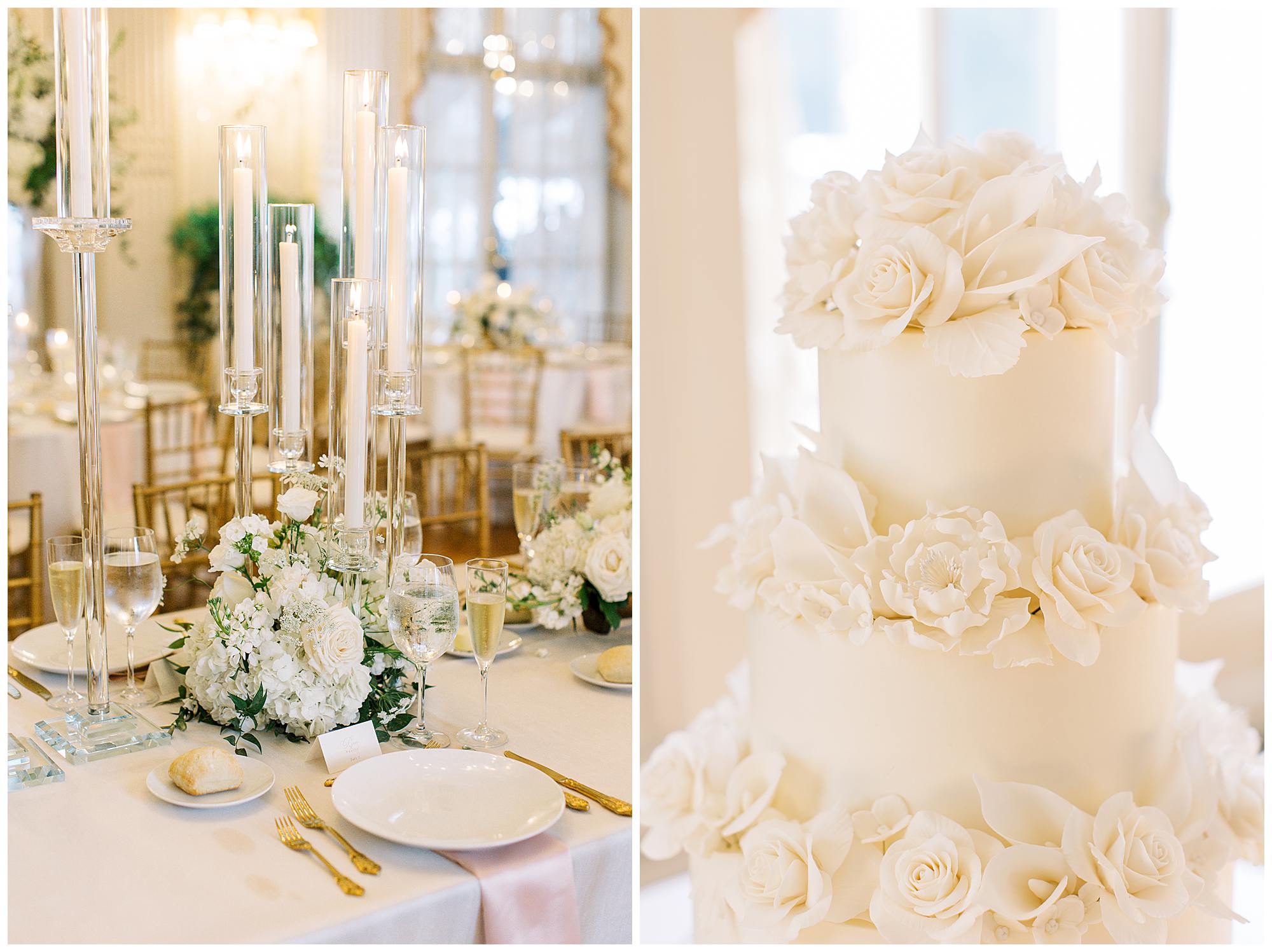 A Romantic Garden Inspired Coastal Wedding at the Rosecliff